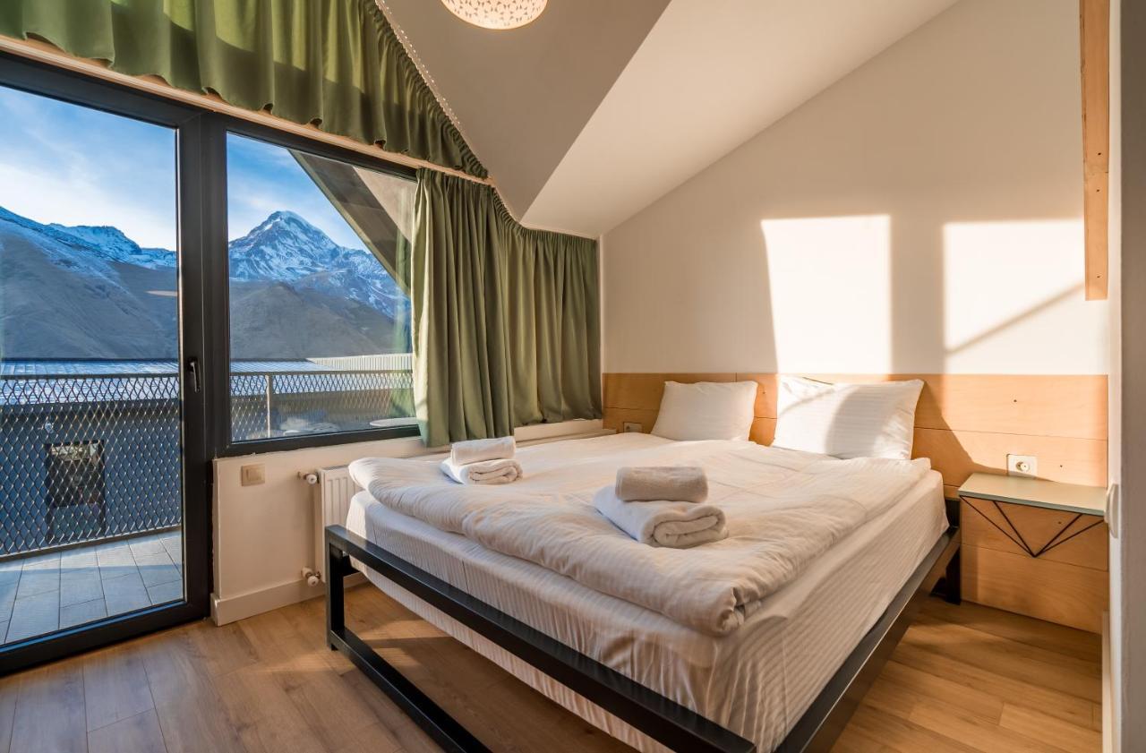 Kazbegi View Cottages ภายนอก รูปภาพ